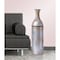 Vintiquewise 43 Rustic Farmhouse Style Galvanized Metal Floor Vase Decoration, Large QI003484.L - alternate 5
